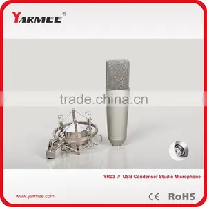 Good Quality Usb Microphone Studio Condenser Recording Microphone YR03 thumbnail-3