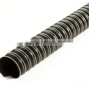 Flexible Heat Resistant Silicone Corrugated Pipe thumbnail-1