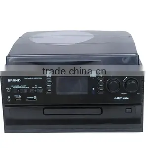 2016 Top Sale Gramophone Record Player CD USB Play Radio Play thumbnail-5
