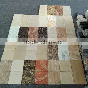 Travertine Looking Cultured Marble Vanity Top With Backsplash, Hotel Bathroom Cultured Marble Vanity Tops thumbnail-3