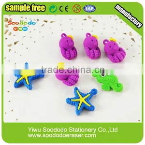 Wholesale Toy Stationery Pendant Eraser thumbnail-3