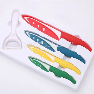 Set Of 4 Knives With Peeler thumbnail-1