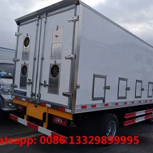 Customized FOTON AUMARK 4*2 RHD Cummins Engine 30,000 Day Old Chicks Broilers Transported Truck for Sale thumbnail-2