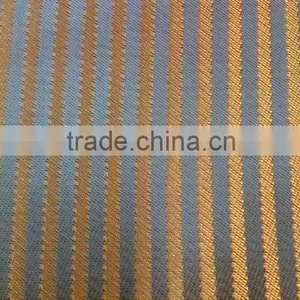 Polyester Viscose Stripe Dobby Lining Fabric for Coat and Suit thumbnail-1