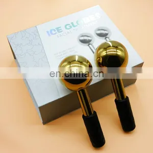 Private Label Ce Facial Massage Roller Dropshipping Magic Cryo Stick Cooling Stainless Steel Ice Globe thumbnail-1