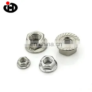 Hot Selling Stainless Steel 304 DIN 6926 Hex Flange Nuts Factory Direct Price thumbnail-1