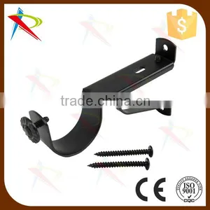 Metal Material Iron Single Curtain Bracket/wall Bracket thumbnail-1