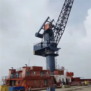Barge Mounted Crane for Bauxite Discharging Transfer From Vessel to Barge thumbnail-3