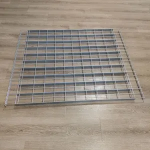 50X100 mm Aperture Welded Wire Mesh Panels With Steel Plate Support thumbnail-1
