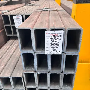 1.5*1.5 Inch CHS SHS RHS Hollow Section Pre Galvanized Square GI Tube Rectangular Steel GI Round Pipes thumbnail-1