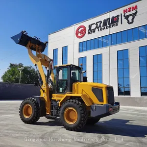 Huizhong High Quality Front Wheel Loader 2.5Ton 2.7Ton Hzm927 S270 Construction Machine thumbnail-3