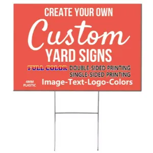 Outdoor Durable PP Hollow Plastic Board – Blank Corflute Sheet for Yard Signs thumbnail-1