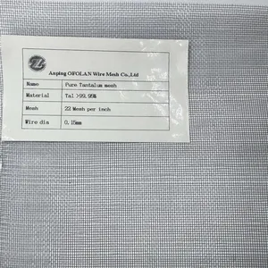 Premium Tantalum Wire Mesh Supply High Purity and Durability Guaranteed thumbnail-5