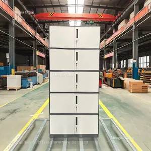 Hengna Hot Selling Steel Storage Locker for Employees | Metal Cabinet With Lock for Office & Workplace thumbnail-4