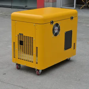 Portable 6KW Dual Power Silent Petrol Generator Electric/Recoil Start Low Noise 68dB thumbnail-5