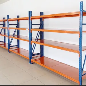 Long Span Warehouse Storage Heavy Duty Pallet Racking Systems thumbnail-3