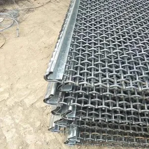 OEM Manganese Steel Woven Wire Mesh, Durable Wire Mesh, Suitable for Mining and Construction Industries. thumbnail-5