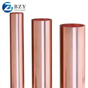 Water Heater Copper Pipe Seamless Copper Pipe 99.9% Purity Connecting Copper Pipe thumbnail-2