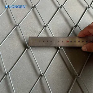 Rockfall Netting G65 4 G45 2 Anti Shedding Slope Protection Net Rockfall Barrier Mesh for Mining Area Rockfall Prevention thumbnail-1