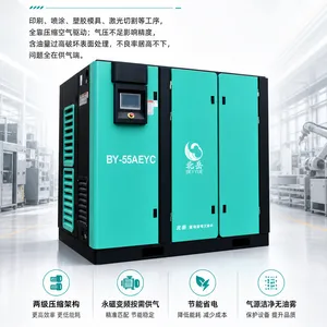 Energy Saving and Silent, Rotary Air Compressor.55KW thumbnail-4