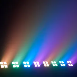 4*15w LED RGBWA UV 6 in 1 Waterproof Battery Light Wall Decoration Wash Light thumbnail-1