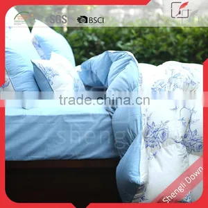 Children Washed Pure Goose Feather Down Filled Bed Mattress Topper thumbnail-4