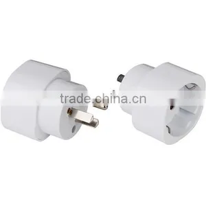 Portable Hottest Type A/B US Japan 3 Pin to Schuko Germany EU Type C Type F Plug Travel Adapter thumbnail-1