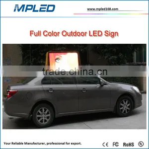Moving Message Led Taxi Sign Moving Media thumbnail-1
