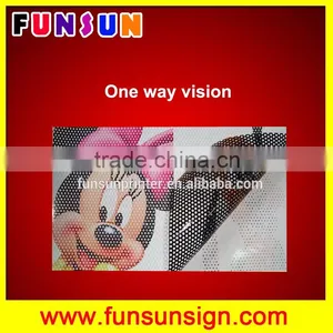 Glass Window One Way Vision Film / See Through One Way Vision thumbnail-1