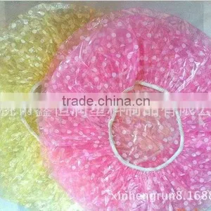 2015 Factory Wholesale Disposable Colorful Waterproof Shower Cap thumbnail-2