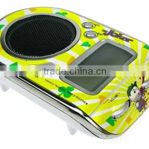 Cute Yellow Cartoon Multiband AM FM SW Personal Portable Radio thumbnail-2