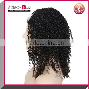 Cheap U Part Wig Indian Virgin Remy Hair Wholesale Wigs thumbnail-2
