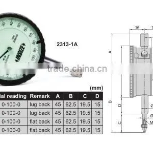 Digital Dial Test Precision Indicator 2830-1/2313-1A thumbnail-2