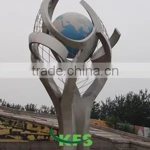 Stainless Steel Plaza Outside Put Decor Sculpture thumbnail-1