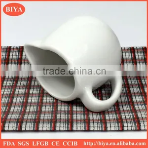 Popular Porcelain Mini Milk Pot Factory Directly High Temperature Porcelain,milk Pot, Juice Jar and Coffee Jar,spice Jar thumbnail-2