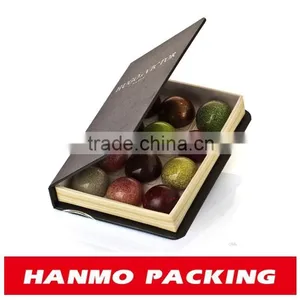Custom Printed&made Luxurious Leather Chocolate Boxes Wholesale thumbnail-1