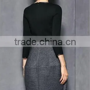 Long Sleeve Ladies Winter Ladies Official Dress Fashion thumbnail-6