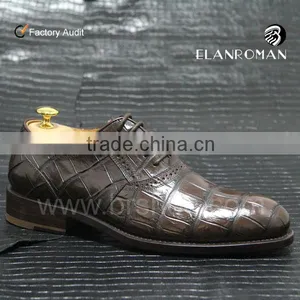 Classic Handmade Fashion Crocodile Leather Shoes Quality Choice thumbnail-1