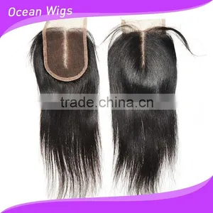 Silk Base Closure, Silk Straight, Natural Color thumbnail-2