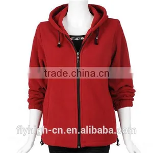 OEM Logo Fashion Winter Polar Fleece Women Jacket thumbnail-1