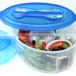 Plastic Fresh Bowl of Salad/salad Bowl thumbnail-1