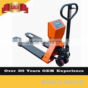 China Digital 3000kg Hand Pallet Truck Weight Scale thumbnail-3