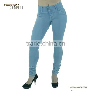 Allibaba High Quality Washed Jeans thumbnail-2