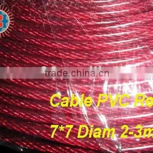 PVC Coated Wire Rope 7*7 thumbnail-1