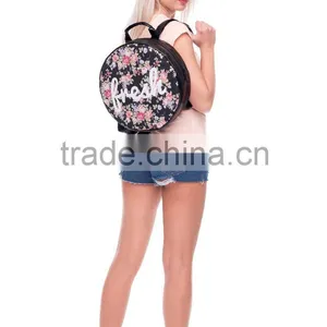 New Design 3D Print Hot Sale Polyester Custom Backpack Bag thumbnail-5