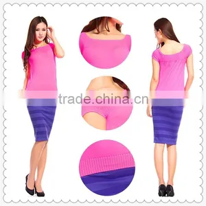 Seamless Fashion Raglan Short Sleeves for Girl thumbnail-1
