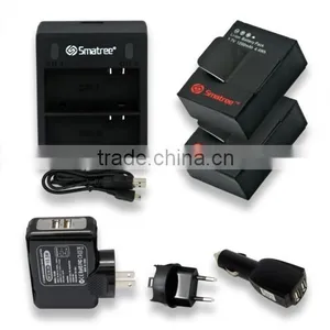 For Gopro Hero Accessories Set & Dual Channel Charger & Battery With Cheap Price thumbnail-1