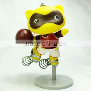 PVC Plastic Keychain Toys,animal Keychain Decoration thumbnail-1