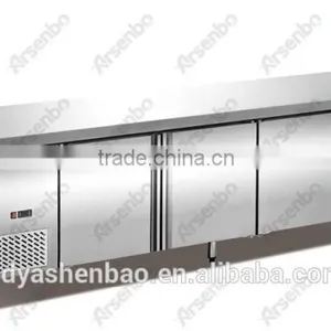Luxurious Stainless Steel Workbench Refrigerator/commercial Kitchen Worktable Refrigerator thumbnail-1