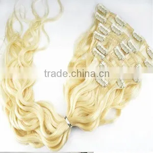 Wholesale Hair Chinese Supplier Best Sell Clip in Curly Hair Extension Brazilian Virgin Hair thumbnail-4